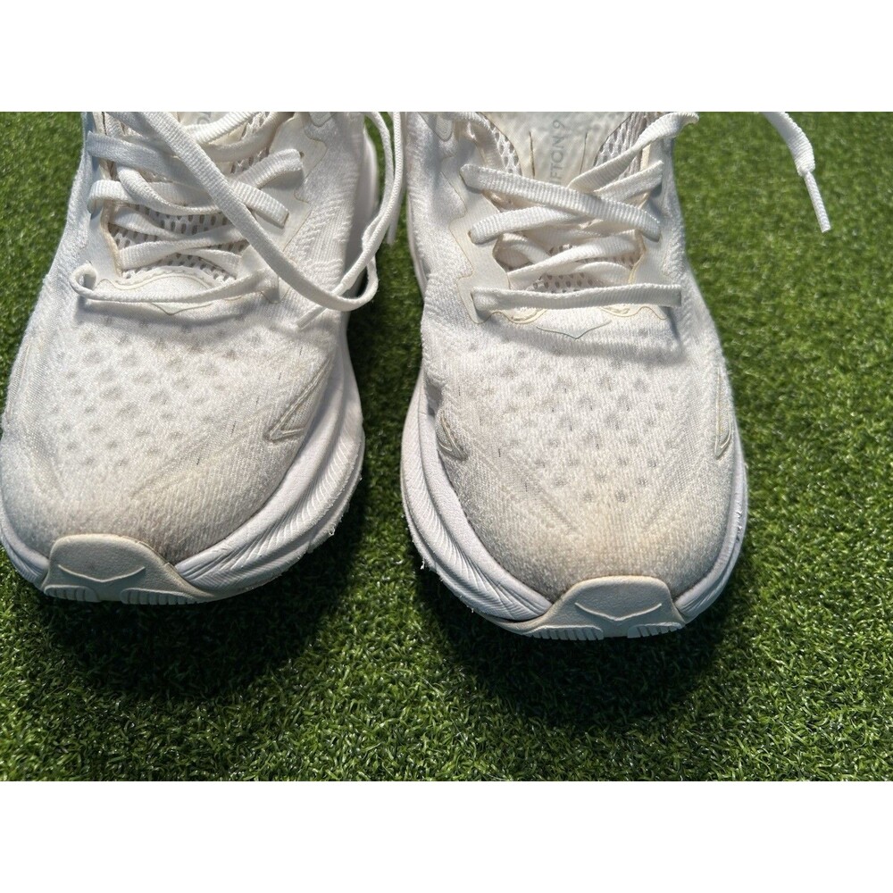 Hoka One One Clifton 9 Women's Size 8 B Running Shoes White Jogging Trainer - Picture 5 of 8